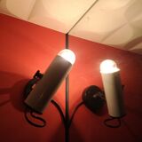 Pair of adjustable wall projectors 1970