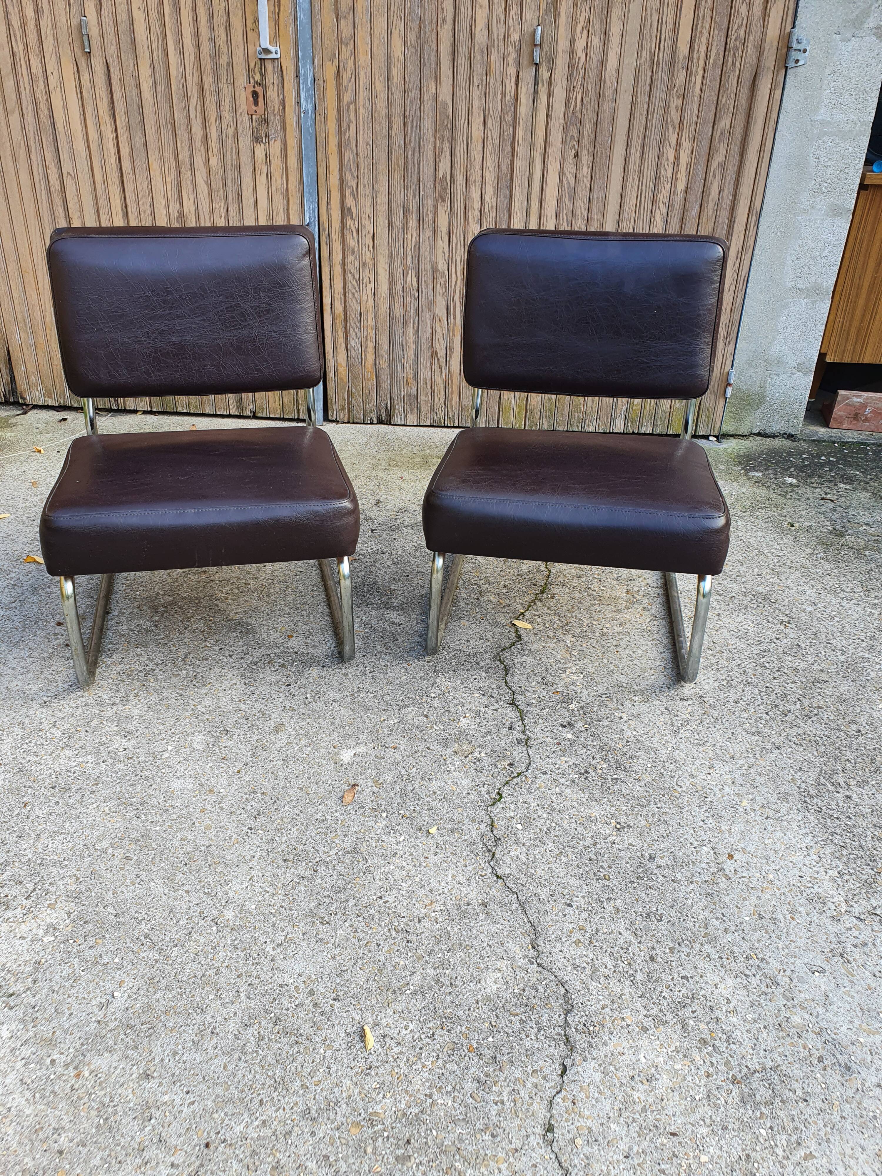 Pair of armchairs 70s