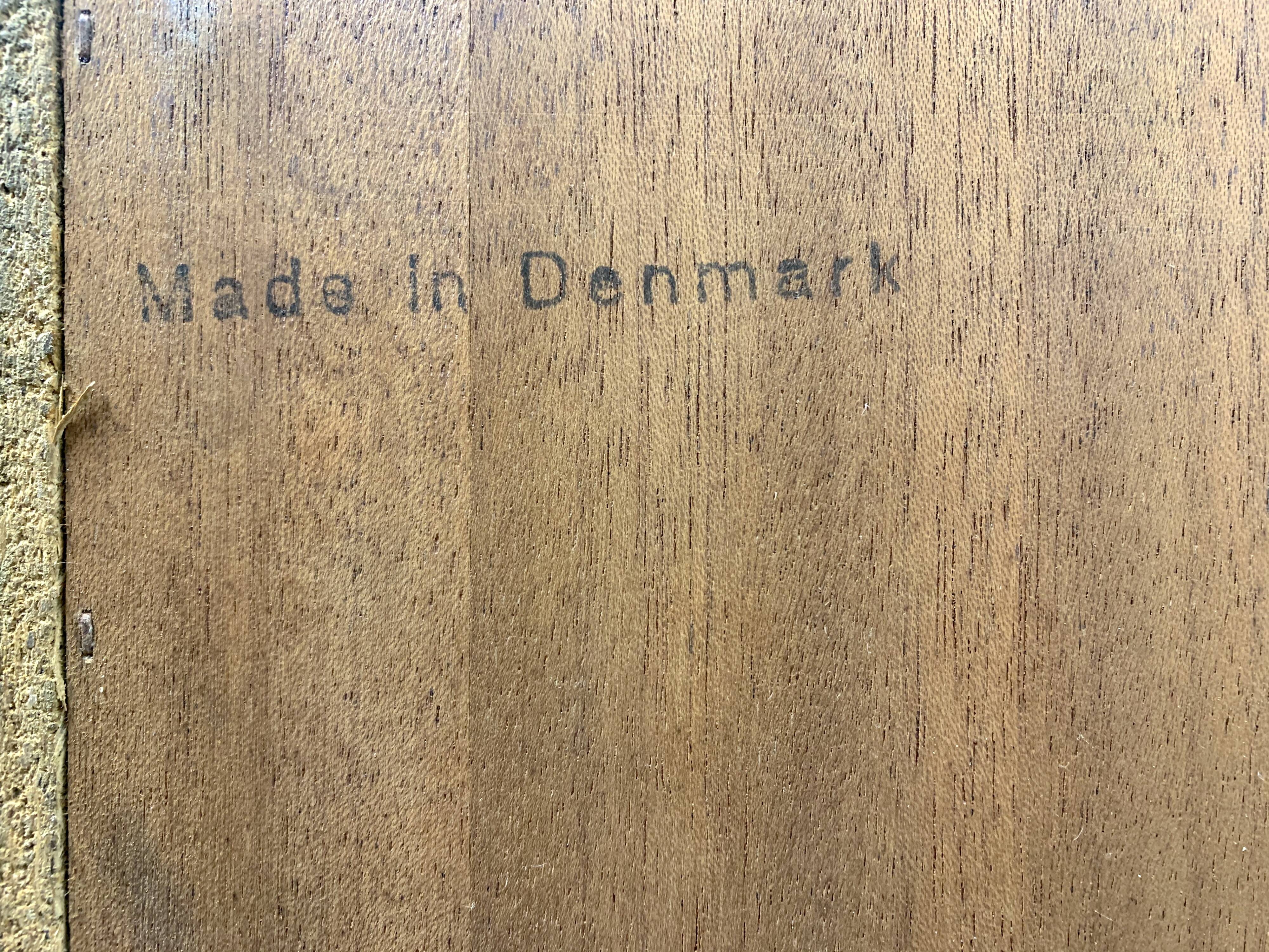 Danish teak chest of drawers 1960