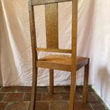 Art Deco leather chair