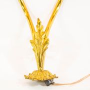 Victorian period brass floral wall