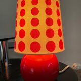 Vintage metal lamp from the 80s
