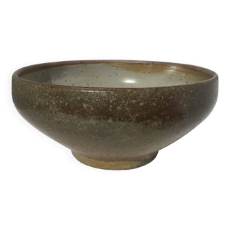 Digoin speckled stoneware salad bowl diameter 22cm