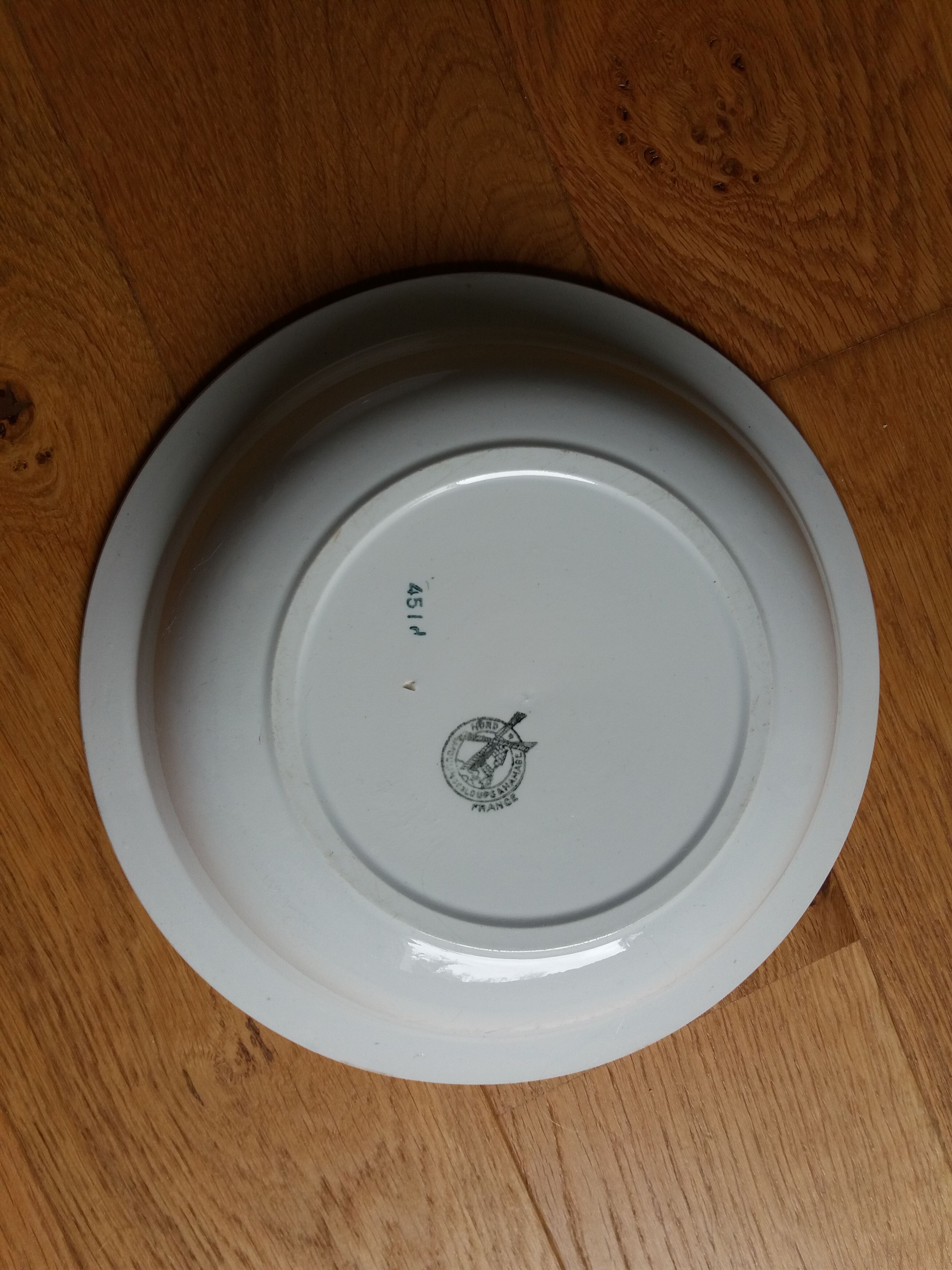 Hollow round dish Terre de fer de Moulin des Loups and Hamage