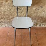 White formica chair