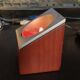 45 metal and wood candle holders
