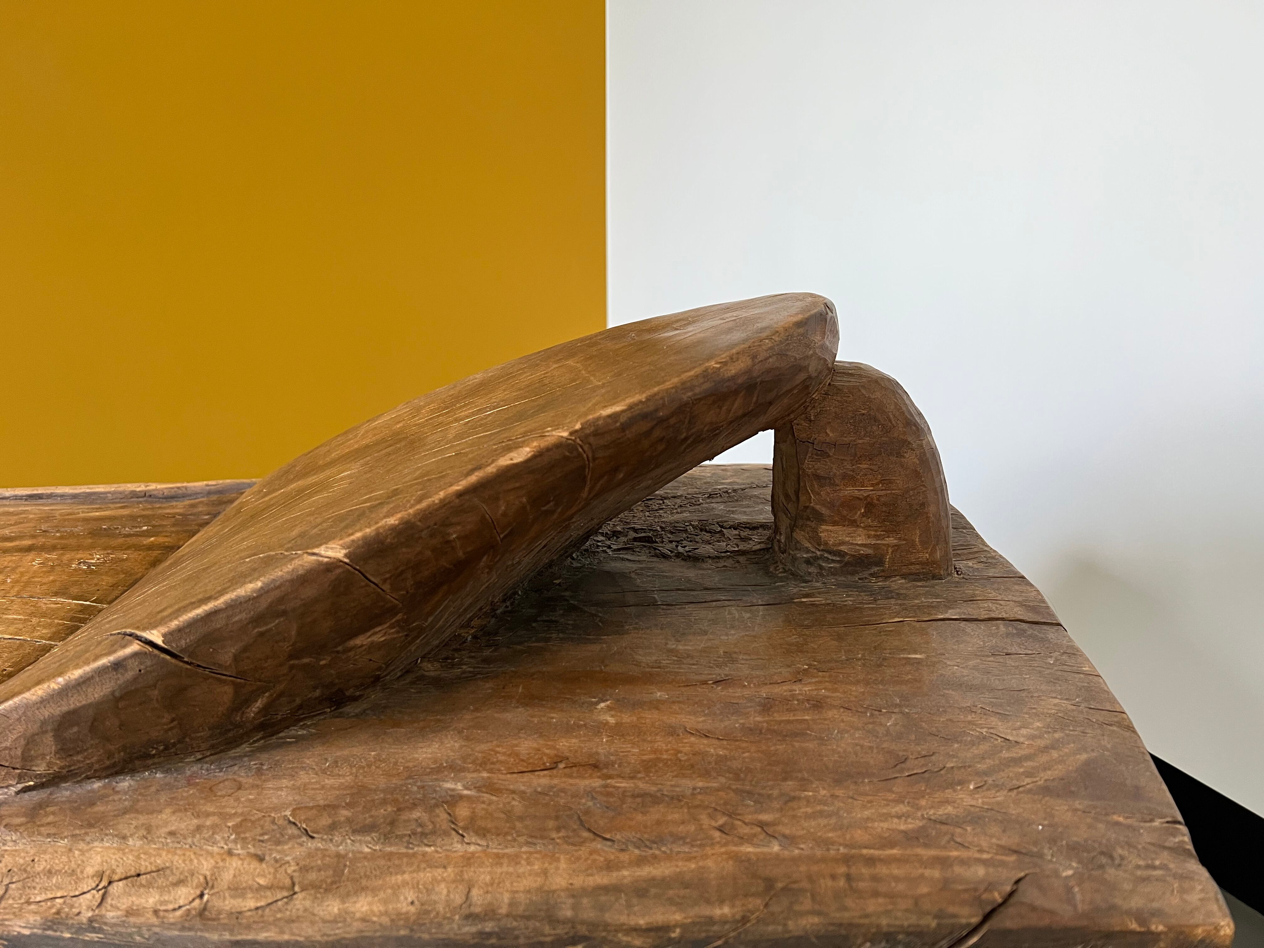 African Senoufo bench, bed, Ivory Coast, 50s