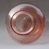 Bohemian glass vase years 40