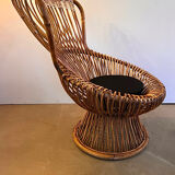 Pair of "Margherita" armchairs by Franco Albini edit by Bonacina