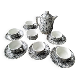 Apilco porcelain coffee service for Geneviève Lethu