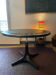 Vintage Dining Table by Ilse Möbel, 1960s, Round and Black