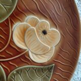 Round plate from Sarreguemines