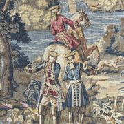 Tapisserie Murale , Scène De Chasse à Courre , XXe Siècle