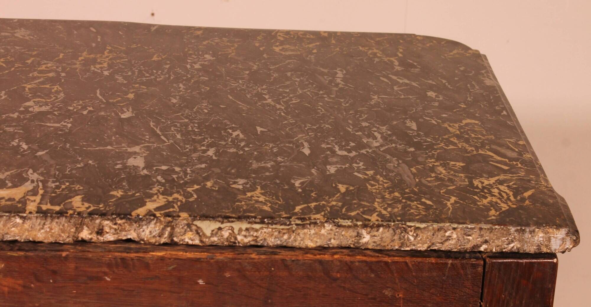 transitional period commode stamped Lardin - 18th century
