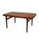Table en teck, design danois, années 1970, production : Danemark