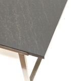 Vintage heavy slate coffee table made in the 1970s