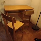 Desk and chair set 1960