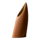 Mid-Century German Modern Stoneware Brick Red Vase from Asa Selection, 1980