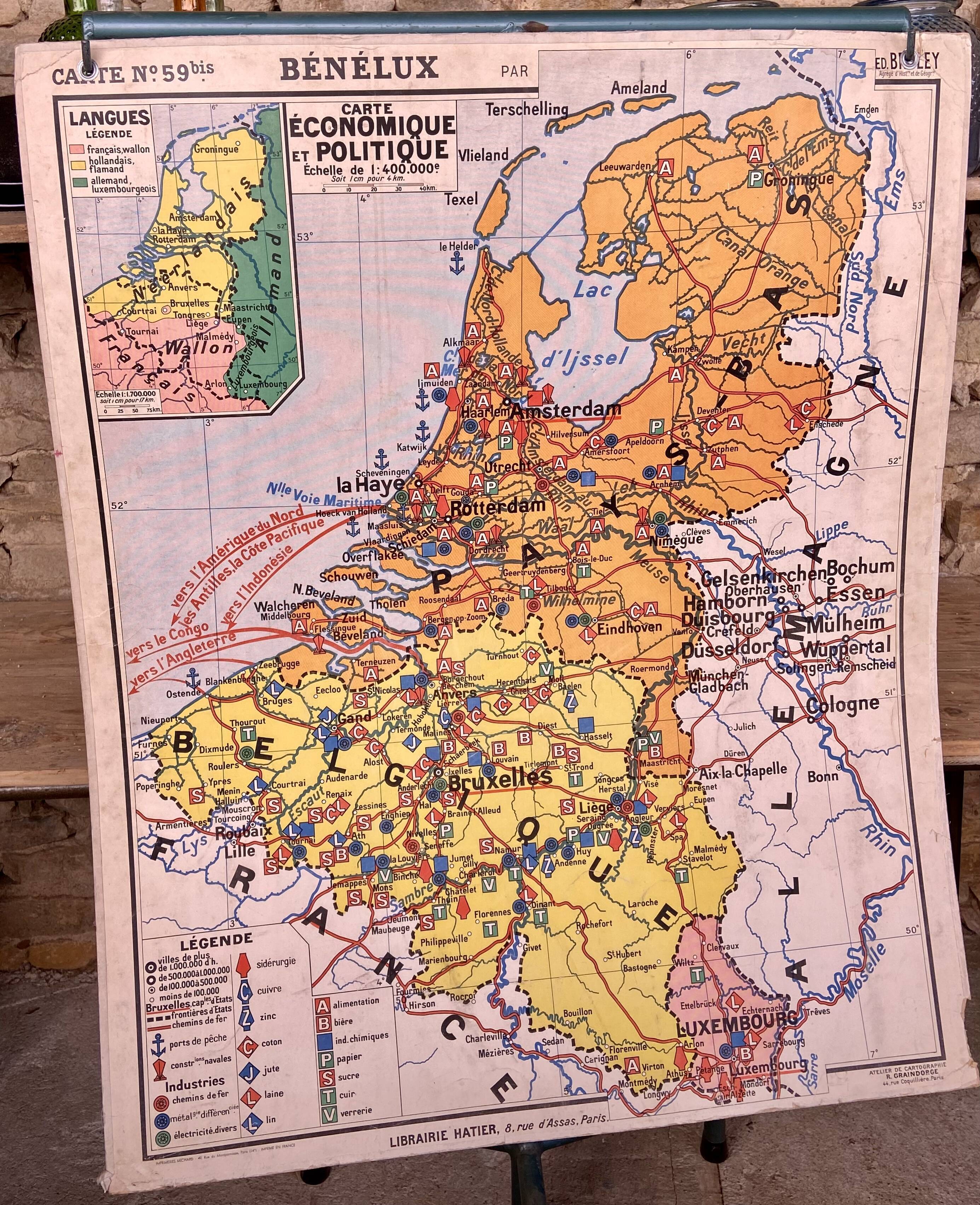 Map benelux - ed bruley