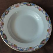 Set of 6 deep plates Digoin Sarreguemines