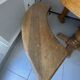 Round Barrois table with benches
