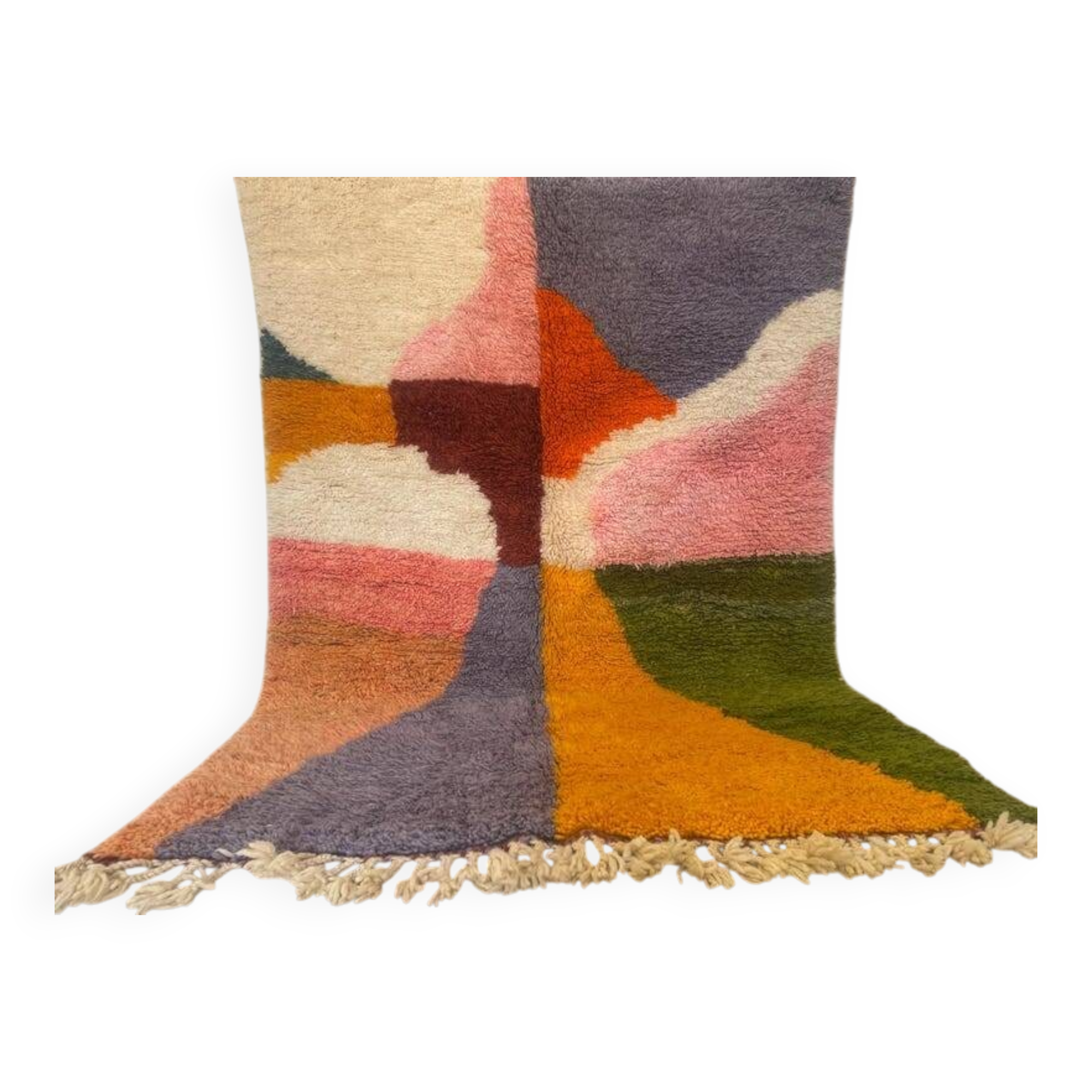 Tapis multicolore en laine naturel 300/200cm