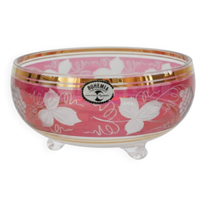 coupe à fruits en cristal