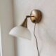 Golden Steinhauer wall lamp, 1980