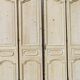 Set of 6 interior doors in fir of the nineteenth century