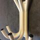 Vintage 80s metal coat rack