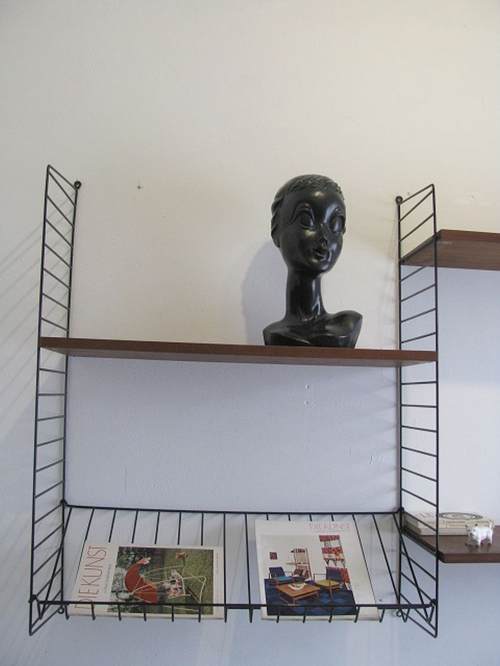Wall shelves by Nils Nisse String System, Sweden 1960/70