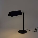 Desk lamp, reading light in black metal, Amilux, 1960s