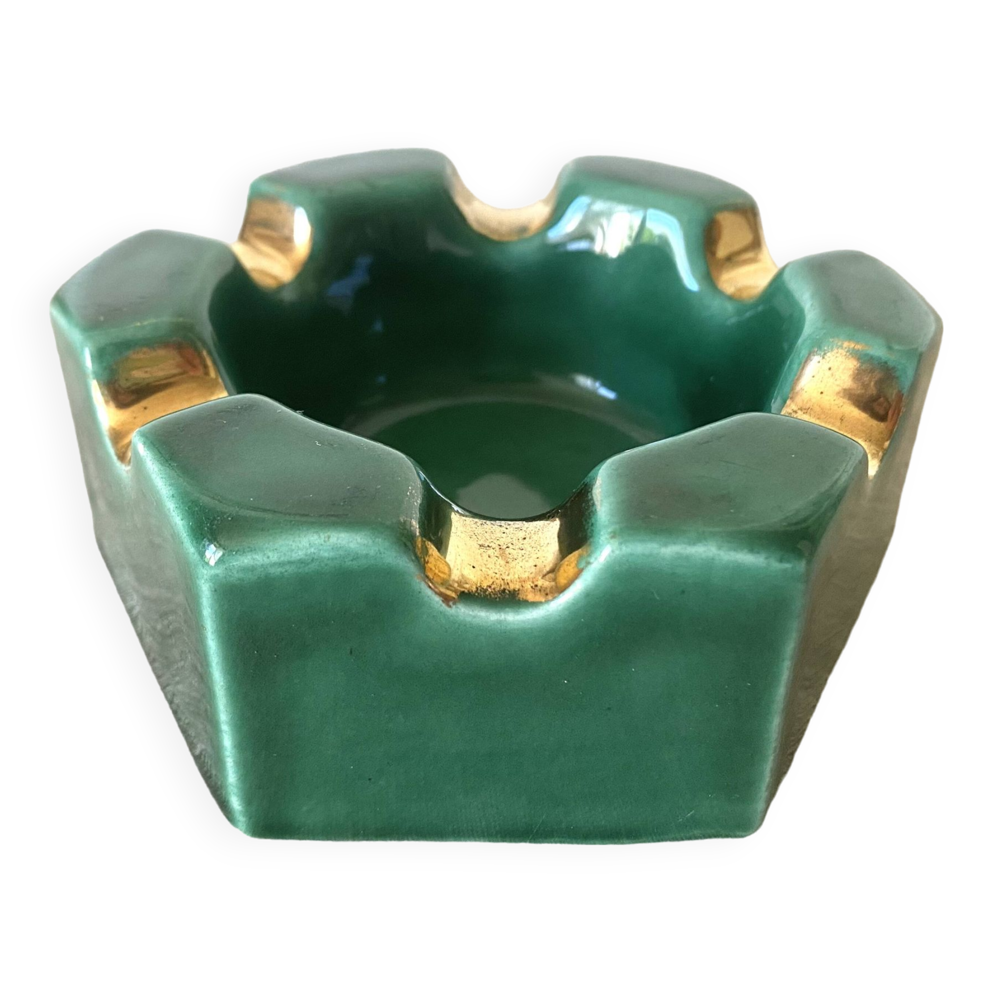 50s ceramic ashtray