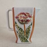 Art nouveau iron pitcher