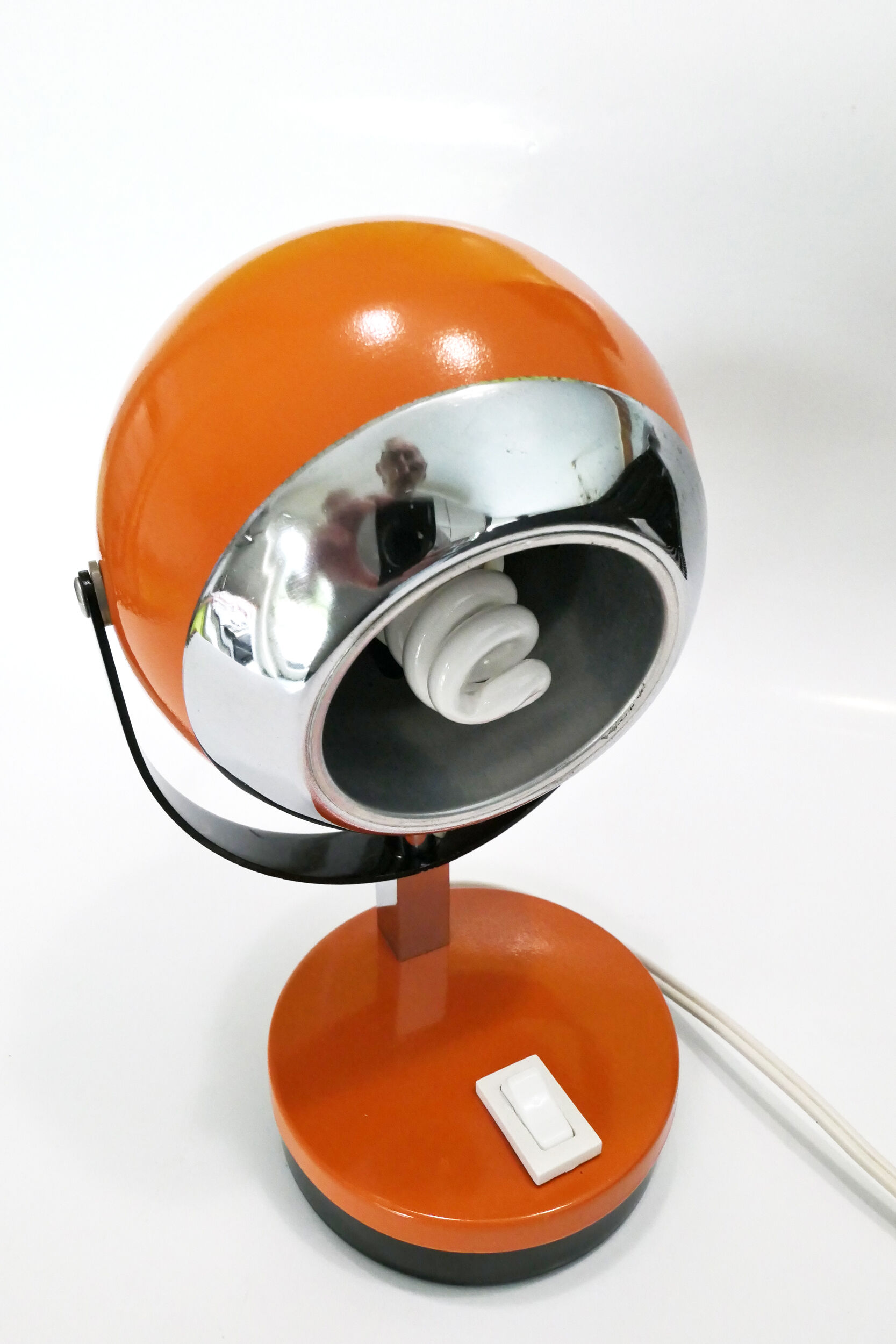 Table lamp eyeball space age 1970's
