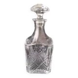 Arques crystal whiskey decanter Fontenay model in its original box