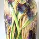 Pair of majestic Art Nouveau Vallauris vases by P. Perret