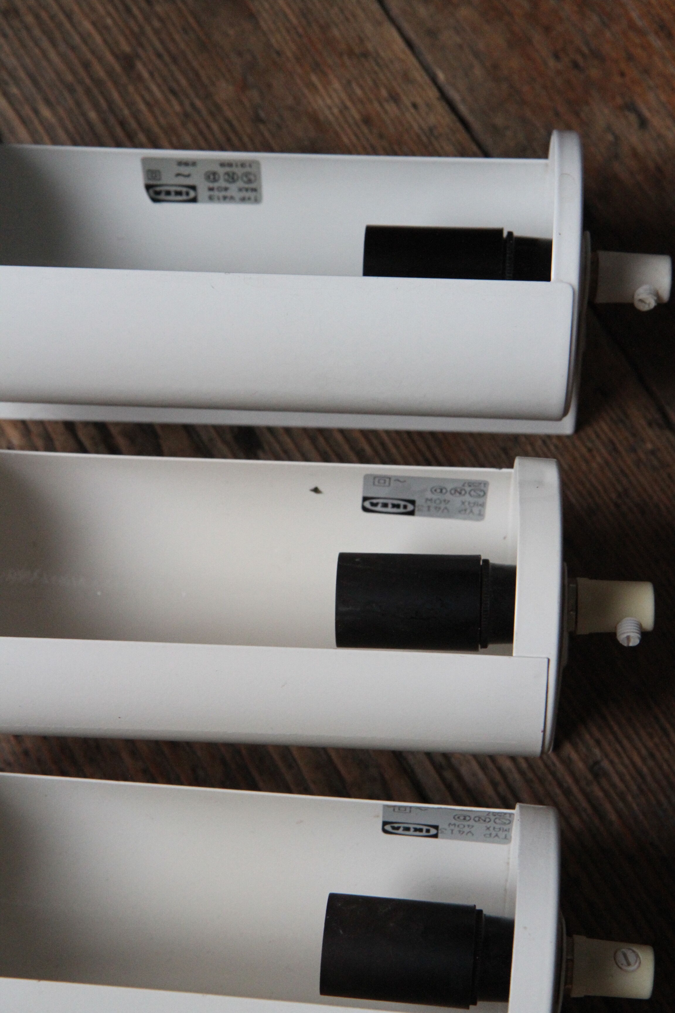 Vintage metal sconces