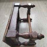 19th century oak stool