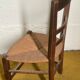 Chaise paillée campagne