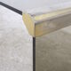 Galotti and Radice 70s smoked glass coffee table