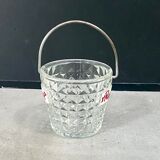 Vintage ice bucket - st raphaël apéritif - glass