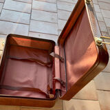 Antique leather suitcases