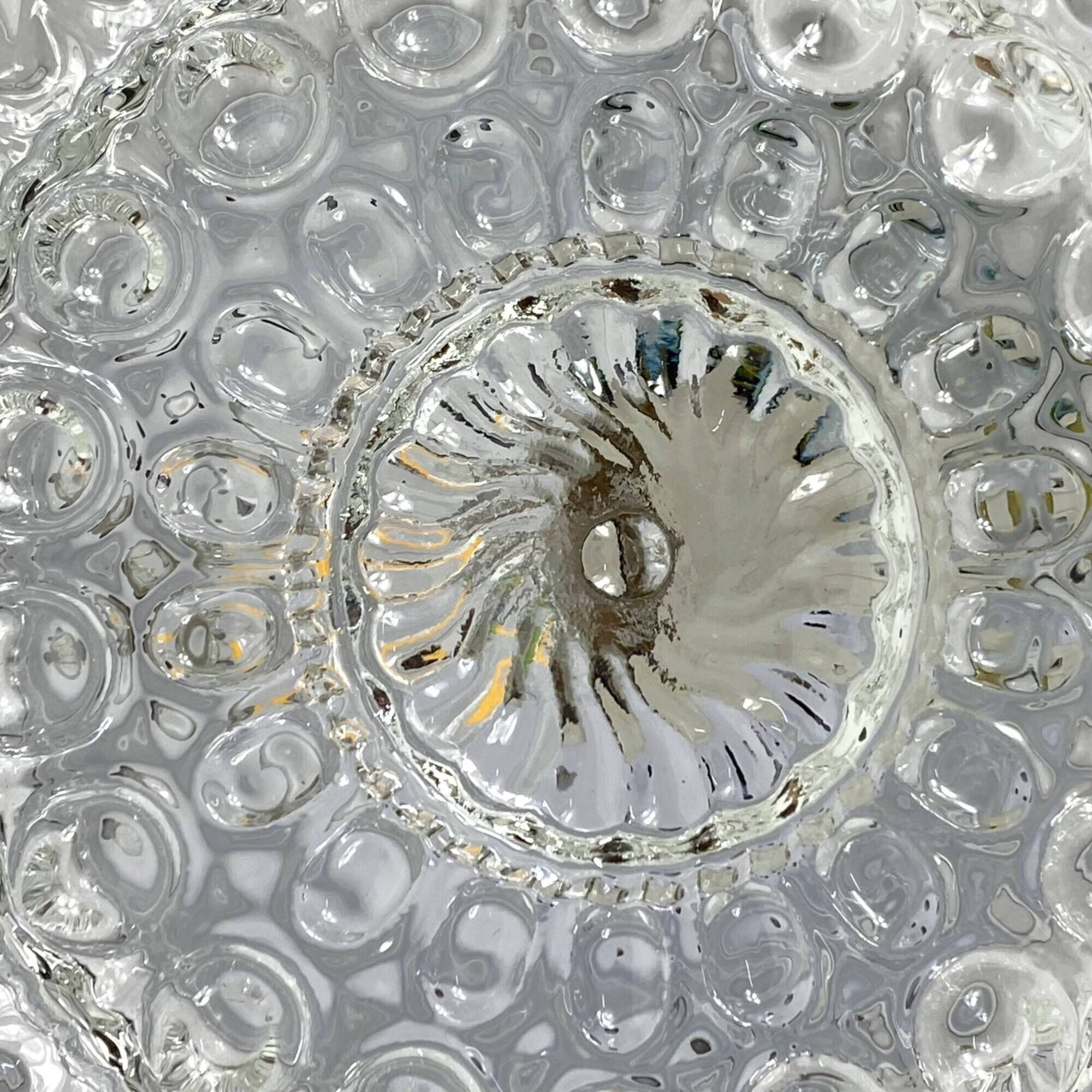 Wall light ceiling lamp glass minimalist 1970 1980 seventies eighties