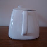 Vintage thiéière in white Chinese porcelain