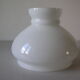 Abat-jour de lustre plafonnier luminaire en verre opaline blanc