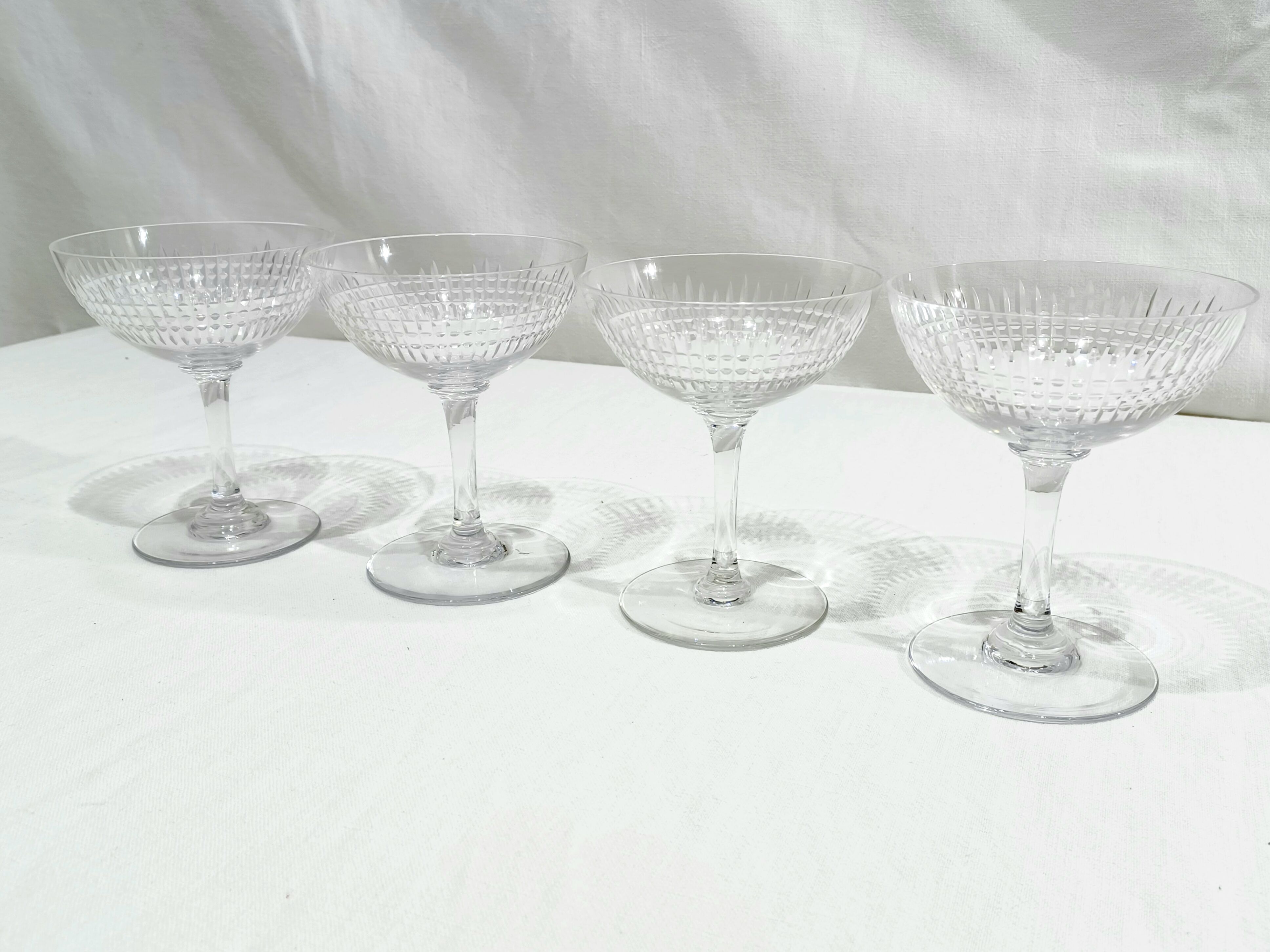 Baccarat – Champagne glasses Nancy