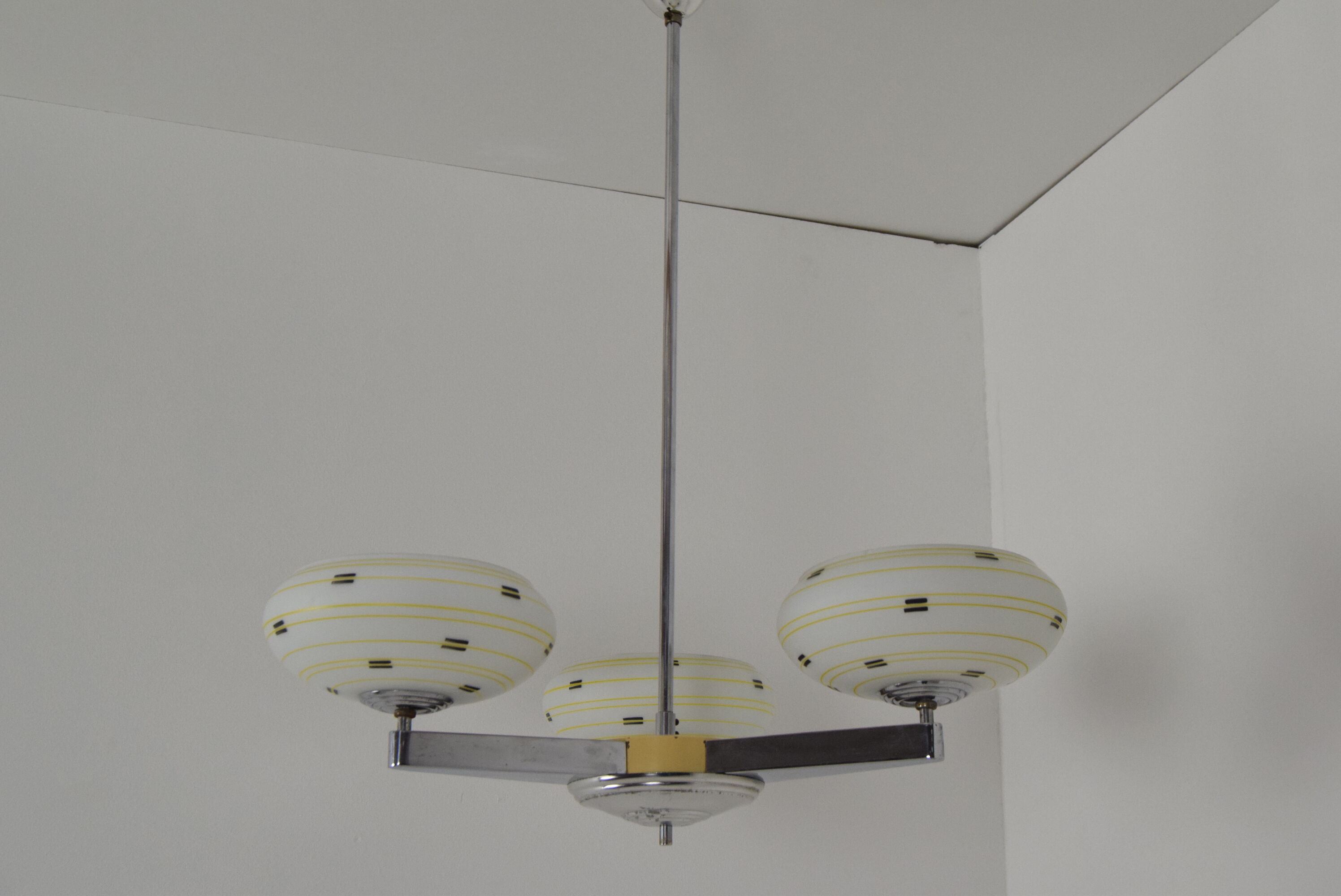 Mid-century Chandelier/Zukov,1960's.