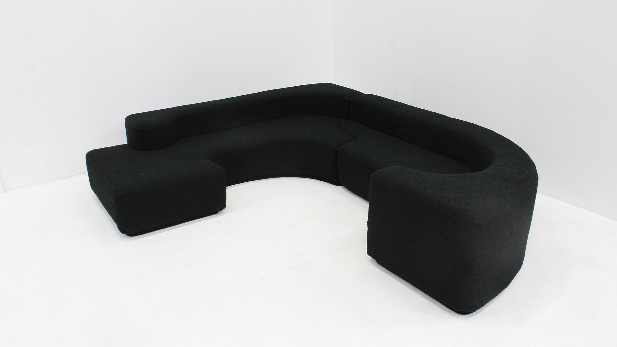Vintage Lara modular sofa designed by Pamio, Toso and Massari for Stilwood 1968