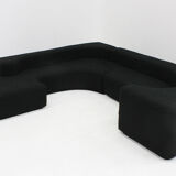 Vintage Lara modular sofa designed by Pamio, Toso and Massari for Stilwood 1968